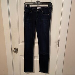 Paige Skyline Skinny Dark Wash Jeans Size 26